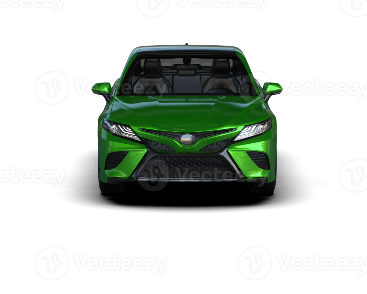 Modern car isolated on background. 3d rendering - illustration png