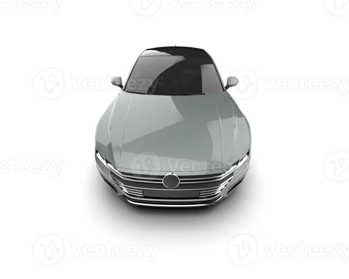 Modern car isolated on background. 3d rendering - illustration png