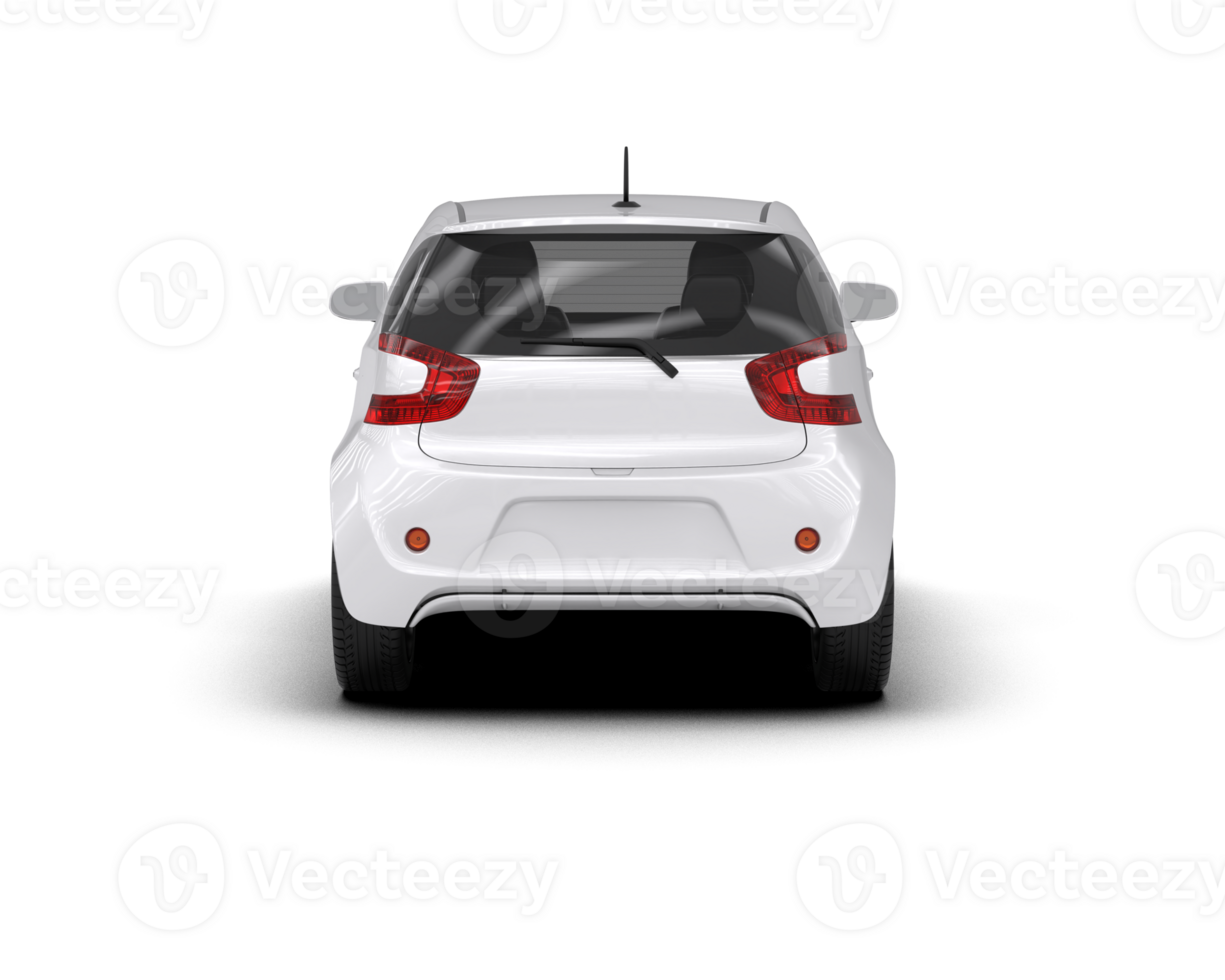 Modern car isolated on background. 3d rendering - illustration png