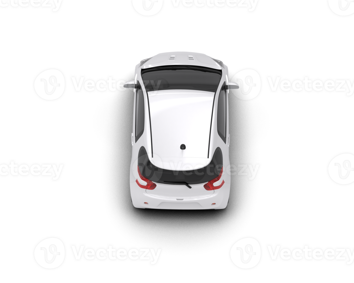 Modern car isolated on background. 3d rendering - illustration png