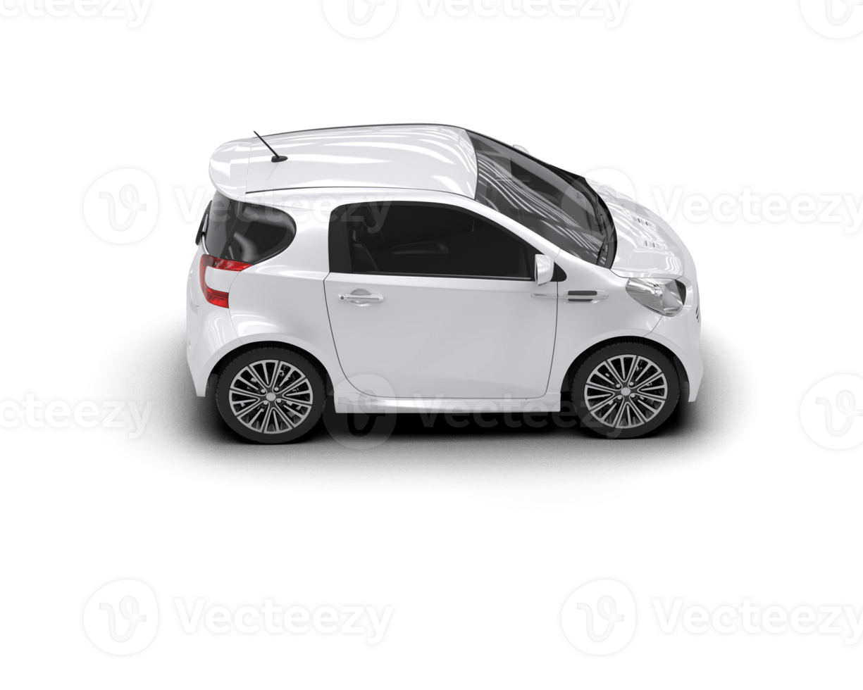 Modern car isolated on background. 3d rendering - illustration png