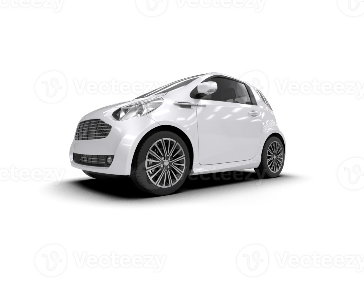 Modern car isolated on background. 3d rendering - illustration png