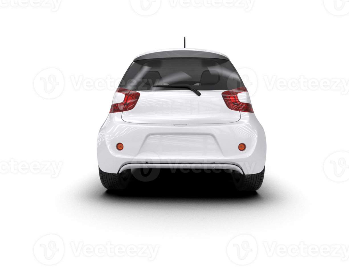 Modern car isolated on background. 3d rendering - illustration png