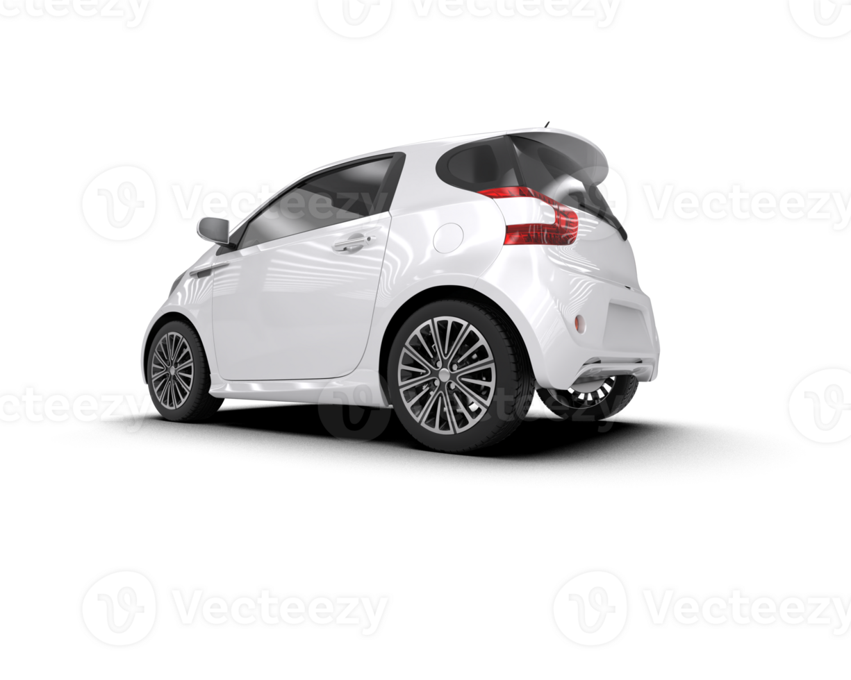 Modern car isolated on background. 3d rendering - illustration png