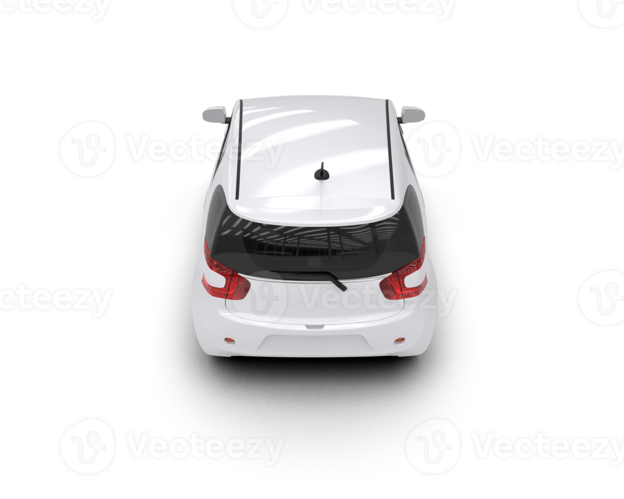 Modern car isolated on background. 3d rendering - illustration png