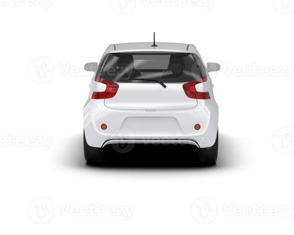Modern car isolated on background. 3d rendering - illustration png