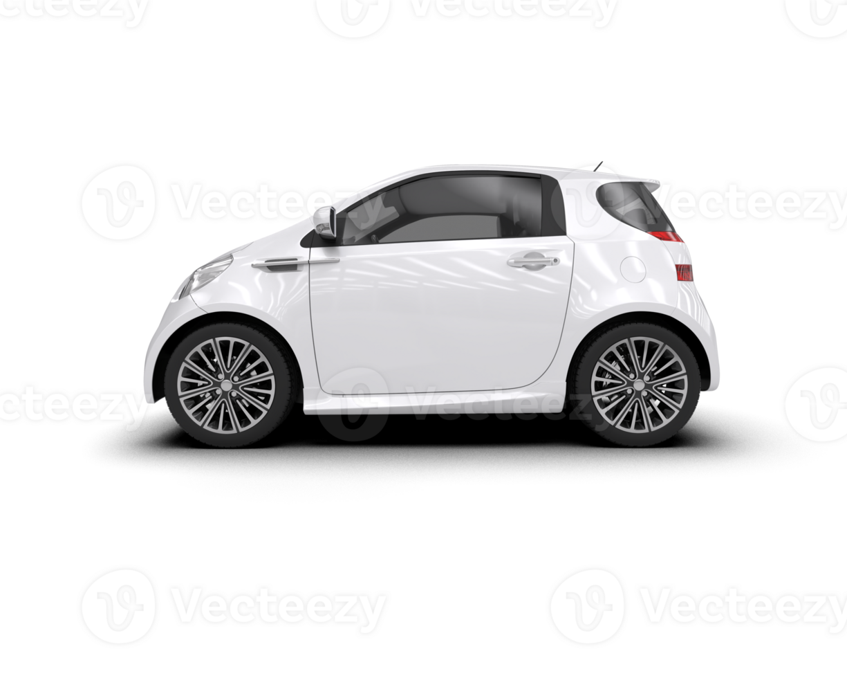 Modern car isolated on background. 3d rendering - illustration png