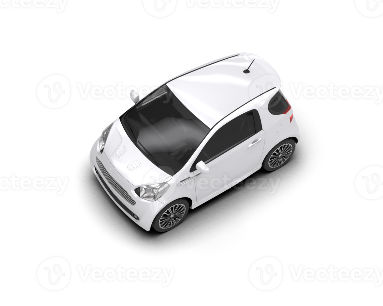 Modern car isolated on background. 3d rendering - illustration png
