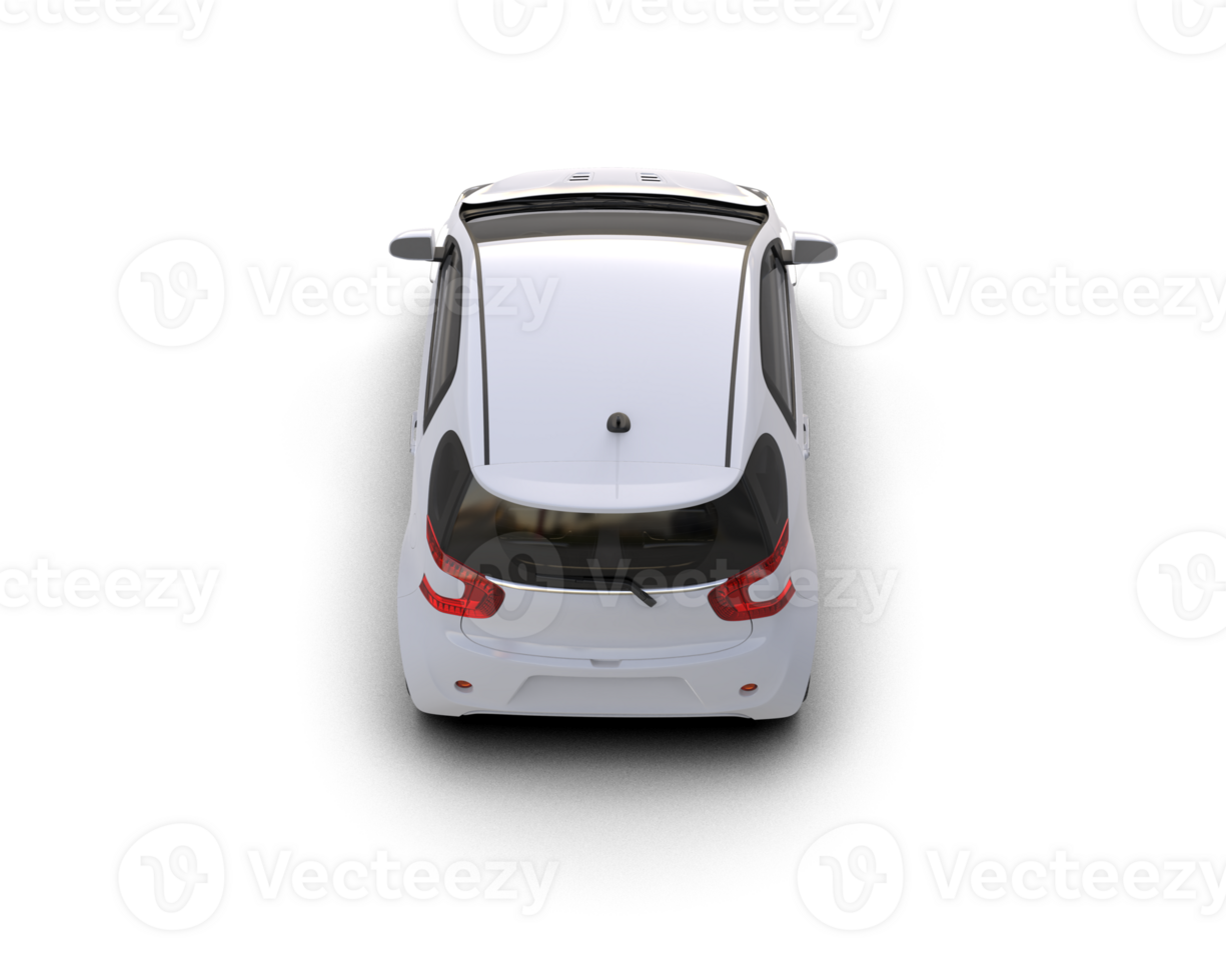 Modern car isolated on background. 3d rendering - illustration png