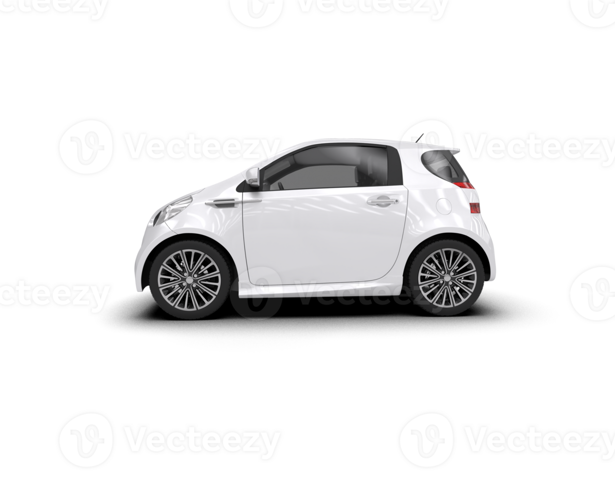 Modern car isolated on background. 3d rendering - illustration png