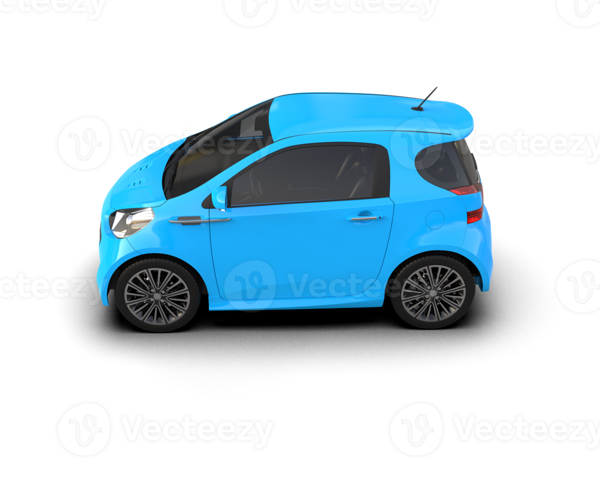 Modern car isolated on background. 3d rendering - illustration png