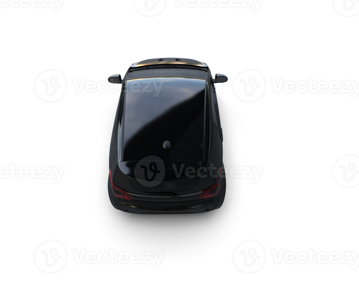 Modern car isolated on background. 3d rendering - illustration png