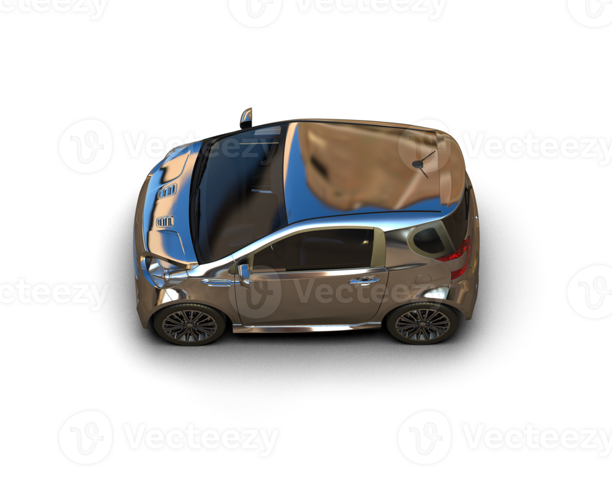 Modern car isolated on background. 3d rendering - illustration png