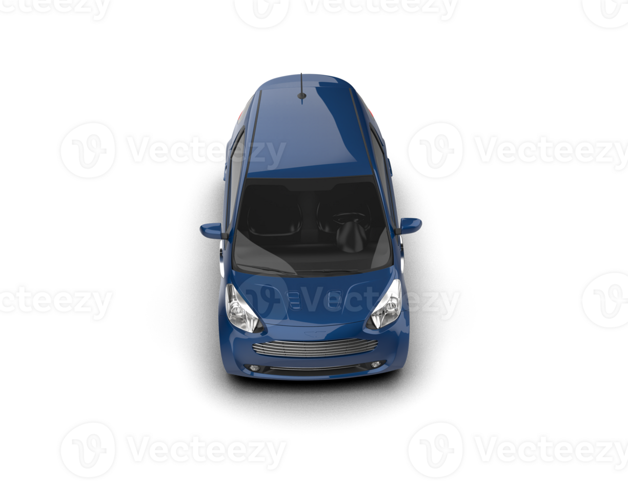 Modern car isolated on background. 3d rendering - illustration png