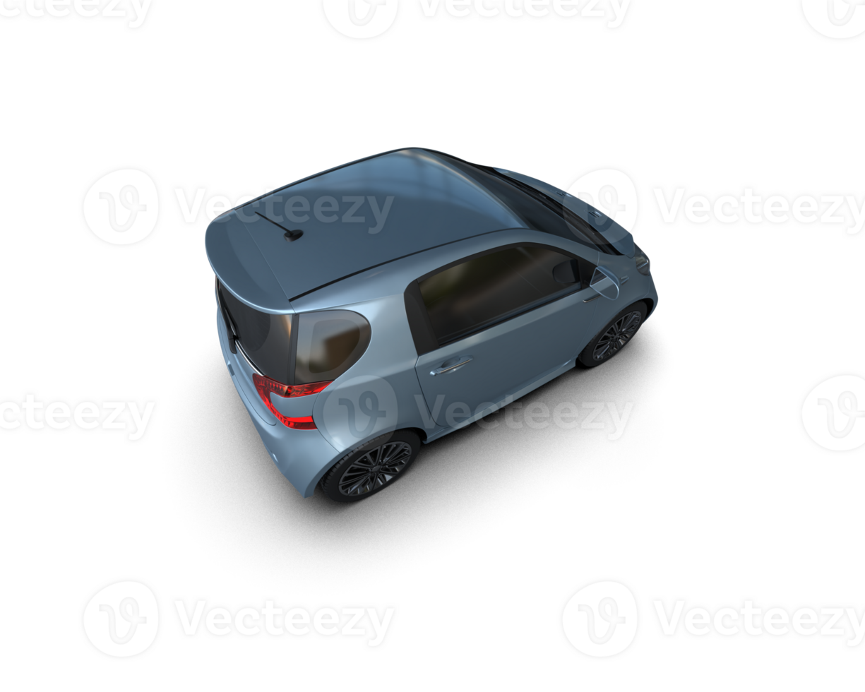 Modern car isolated on background. 3d rendering - illustration png