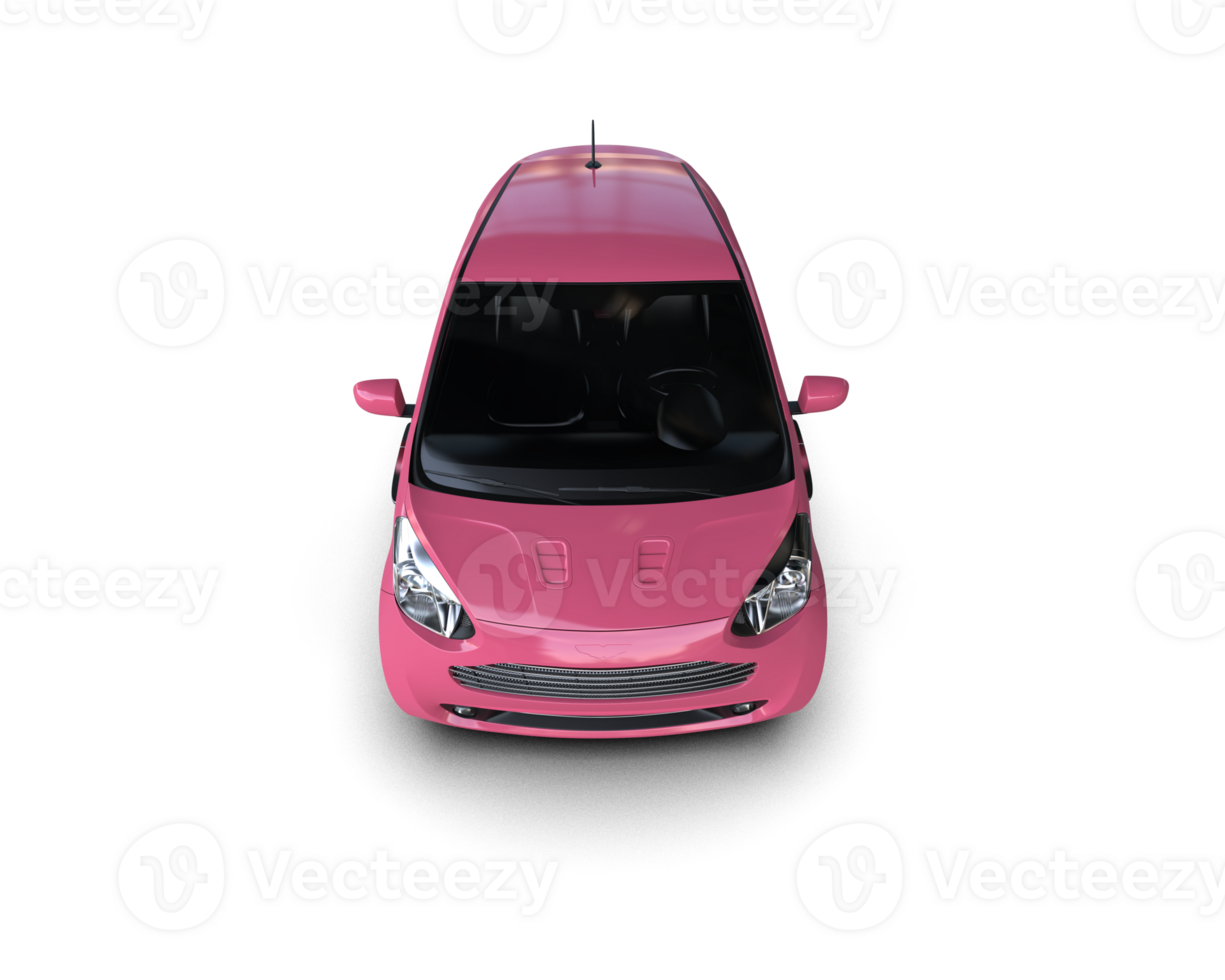 Modern car isolated on background. 3d rendering - illustration png