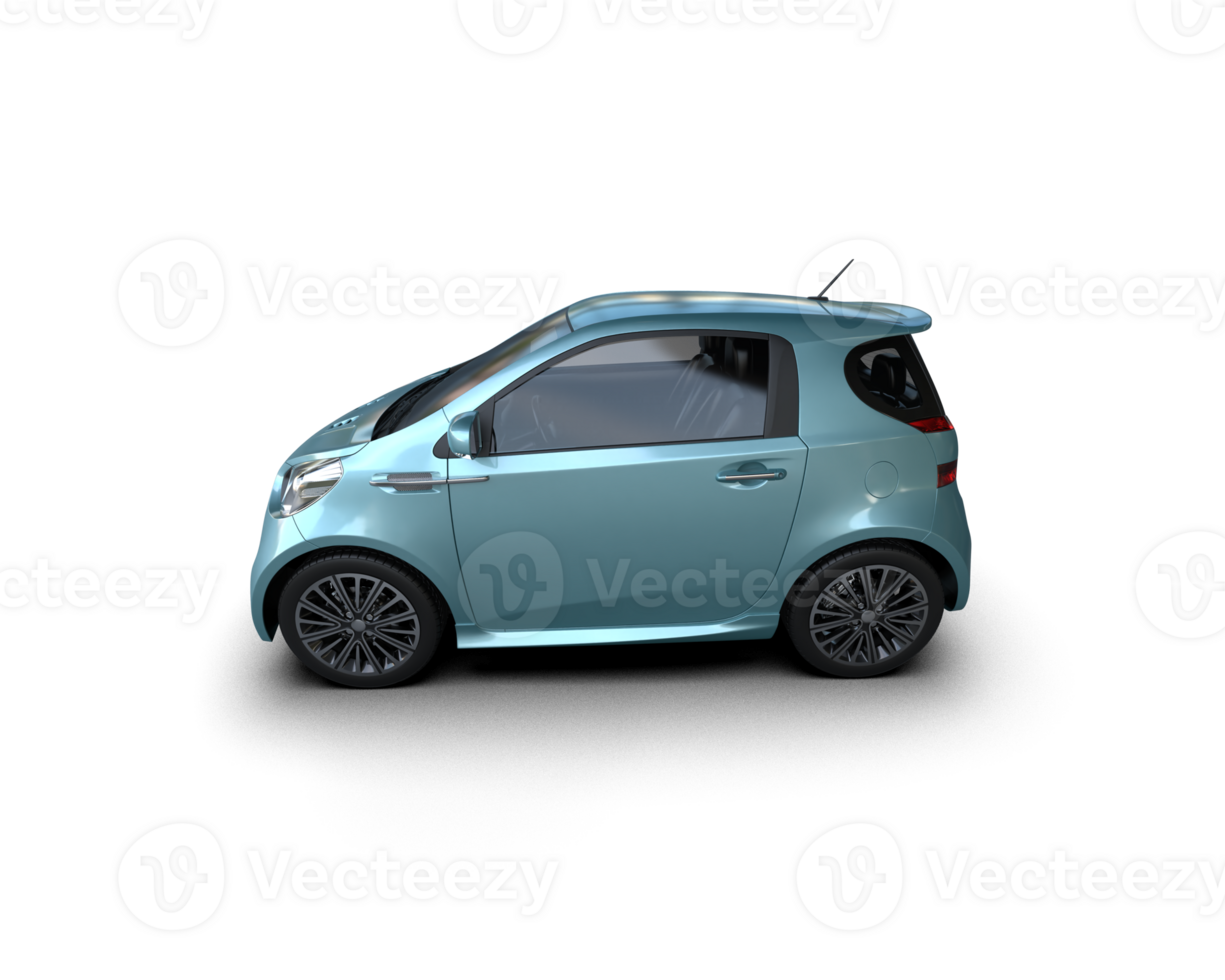 Modern car isolated on background. 3d rendering - illustration png