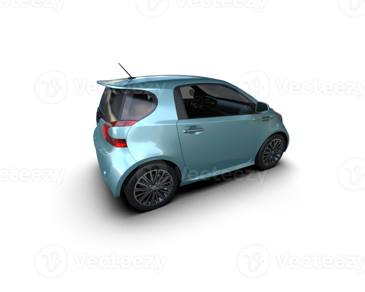 Modern car isolated on background. 3d rendering - illustration png