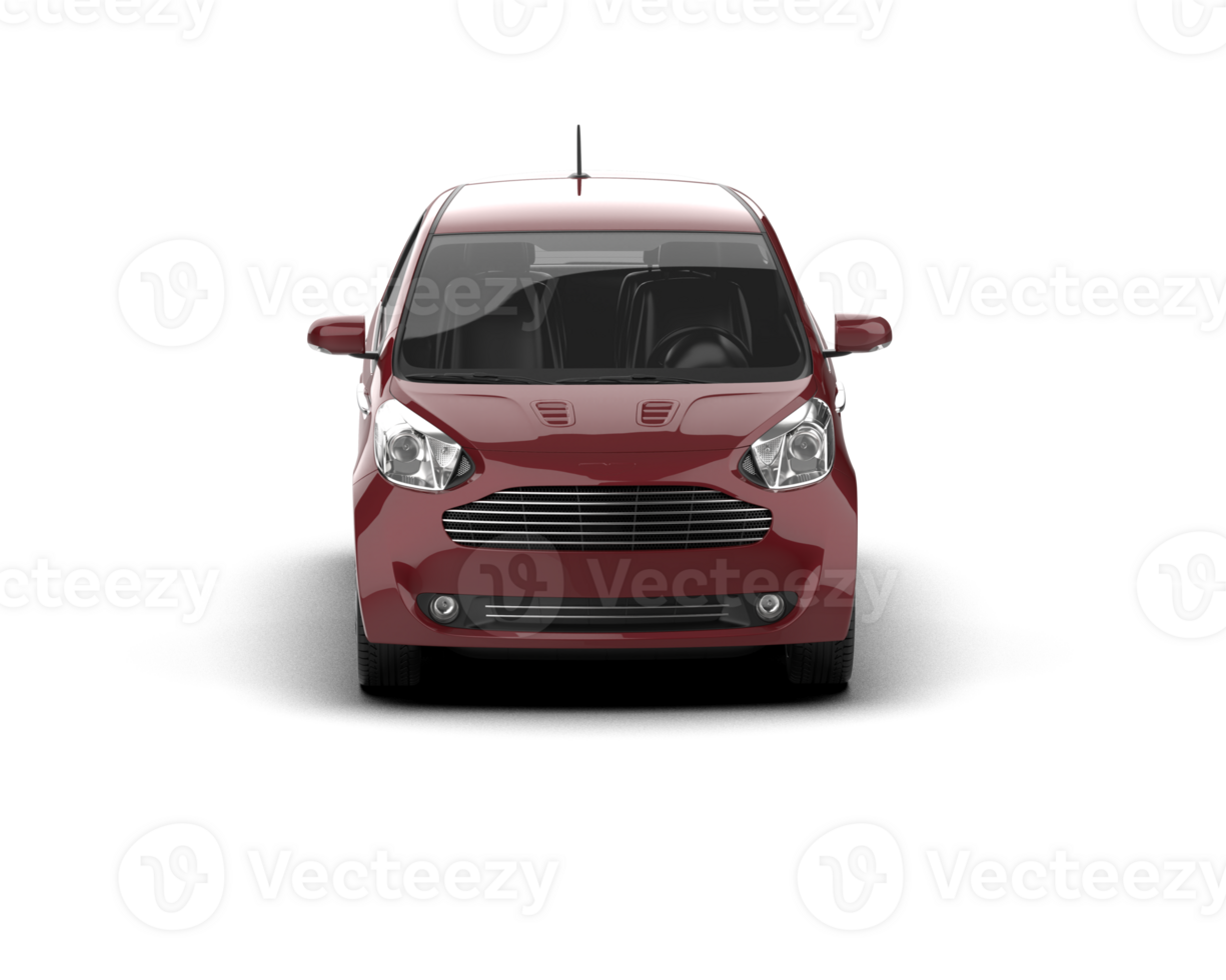 Modern car isolated on background. 3d rendering - illustration png