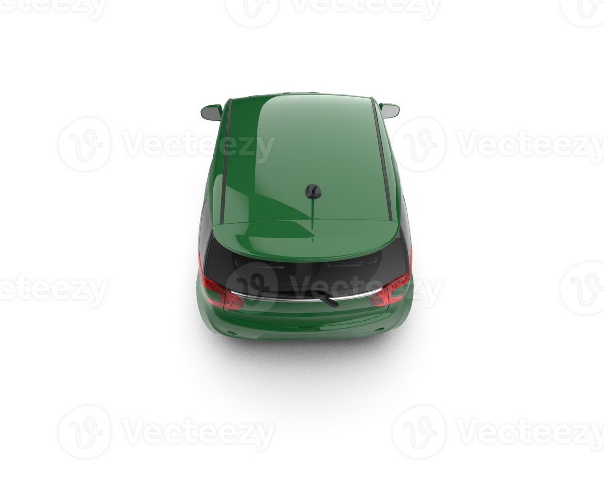 Modern car isolated on background. 3d rendering - illustration png