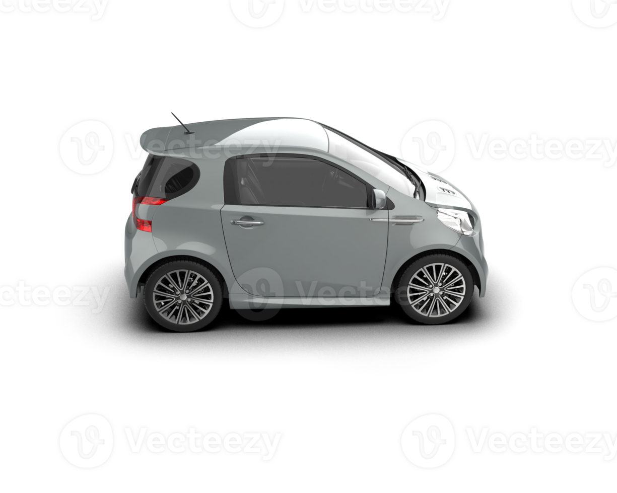 Modern car isolated on background. 3d rendering - illustration png