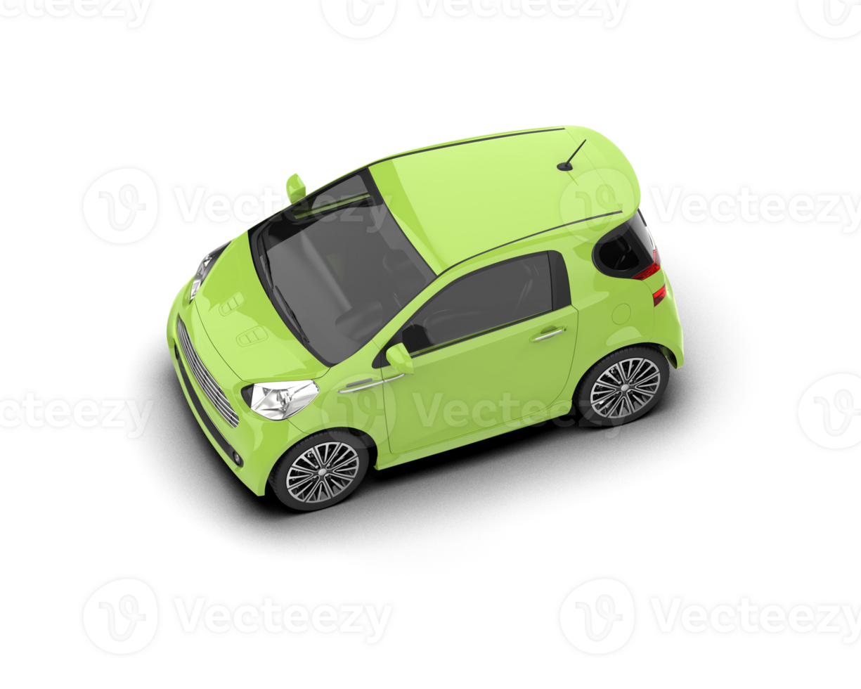 Modern car isolated on background. 3d rendering - illustration png