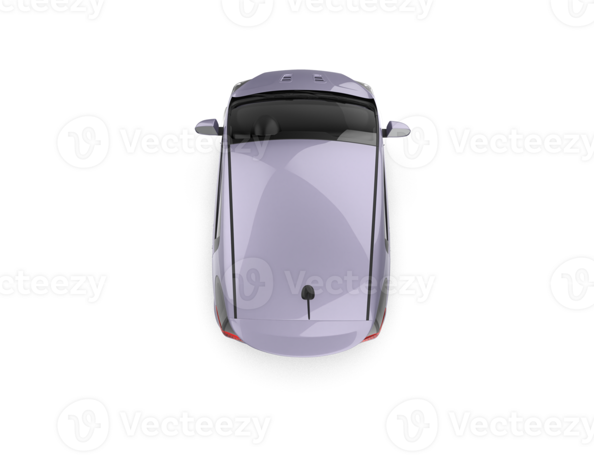 Modern car isolated on background. 3d rendering - illustration png