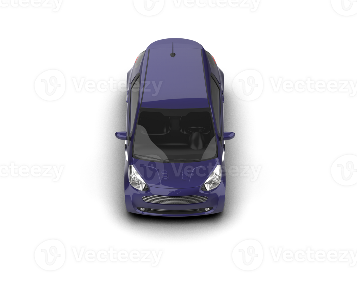 Modern car isolated on background. 3d rendering - illustration png