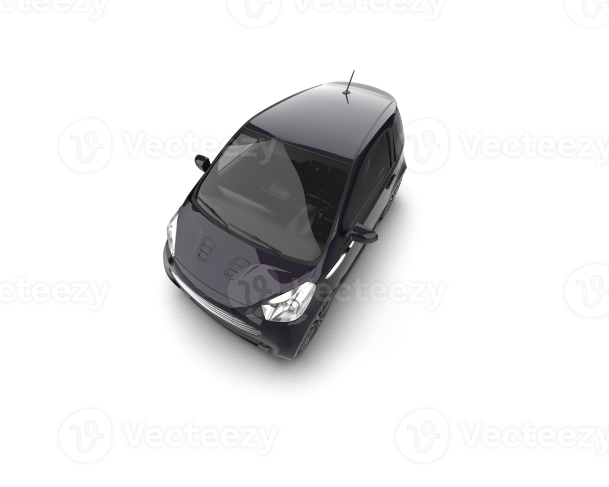 Modern car isolated on background. 3d rendering - illustration png
