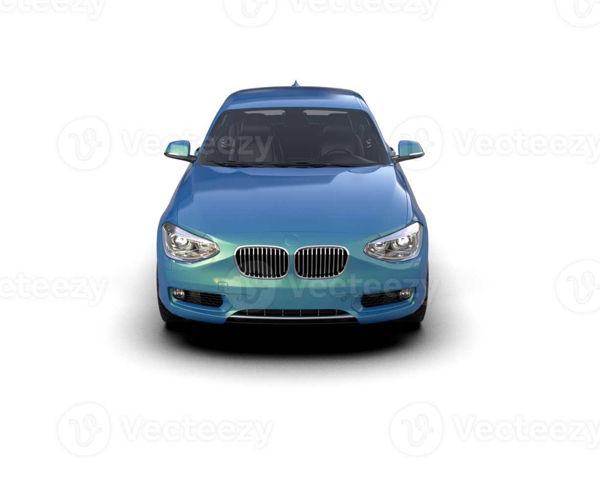 Modern car isolated on background. 3d rendering - illustration png