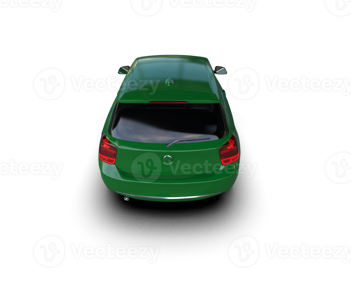 Modern car isolated on background. 3d rendering - illustration png