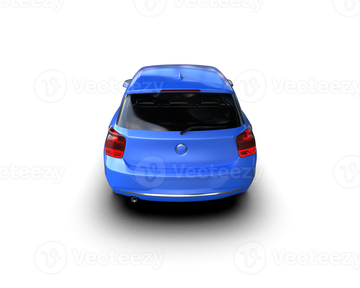 Modern car isolated on background. 3d rendering - illustration png