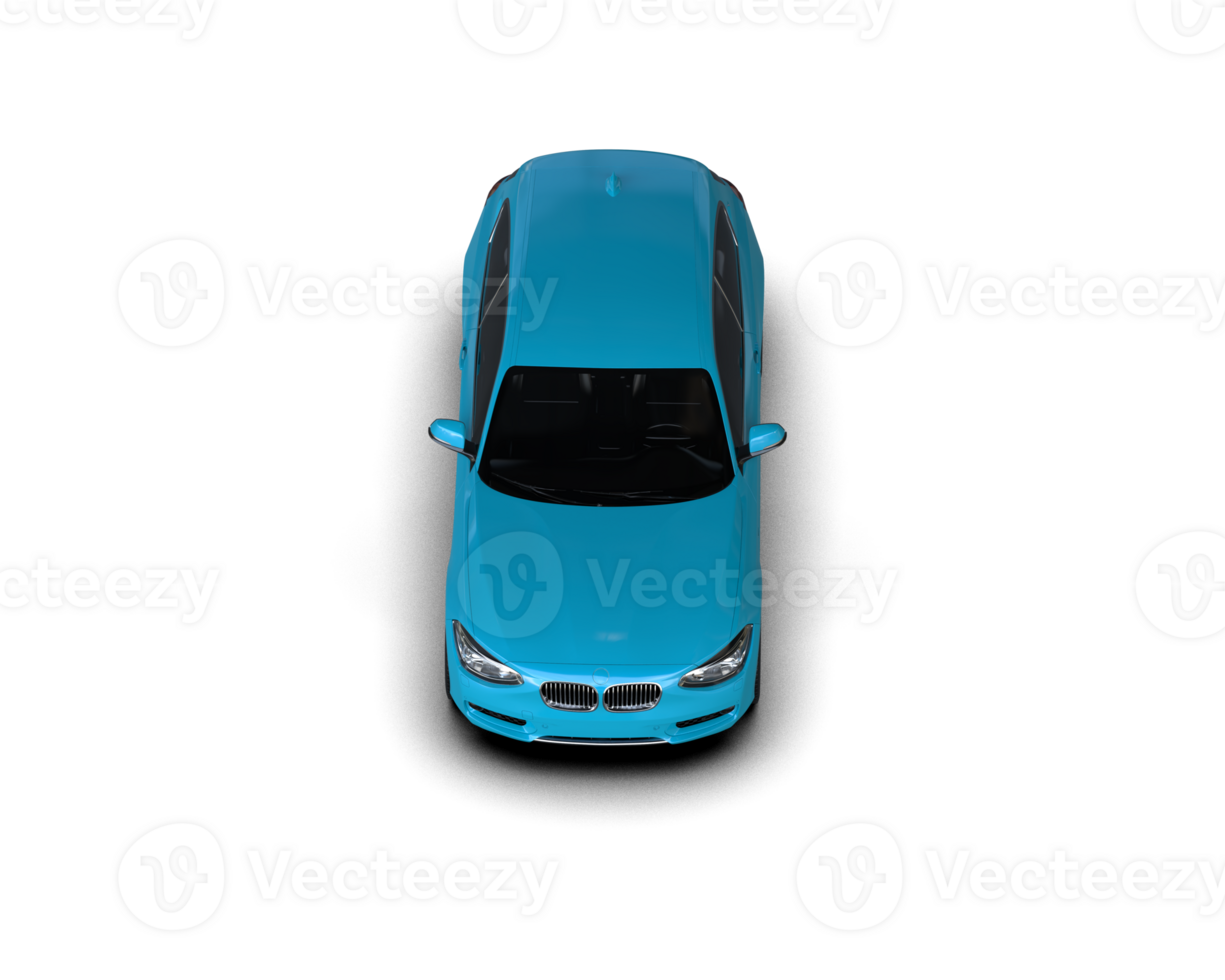 Modern car isolated on background. 3d rendering - illustration png