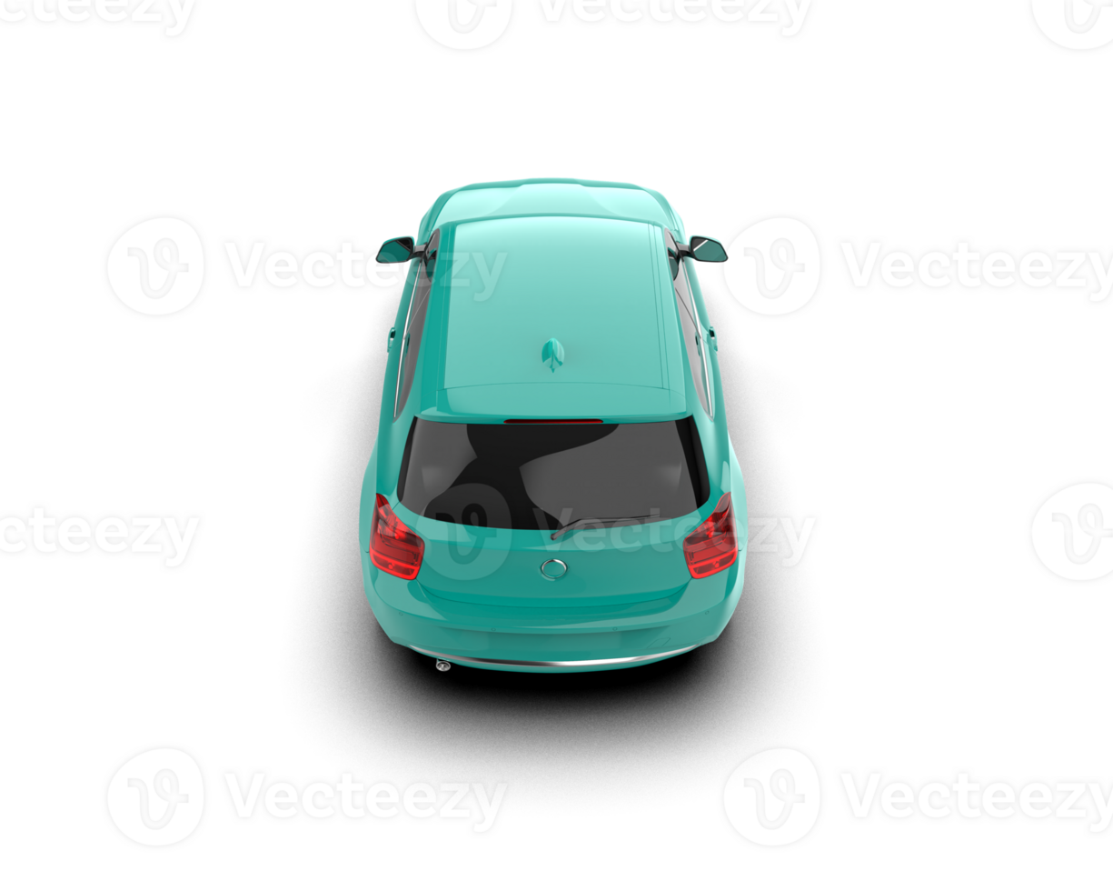Modern car isolated on background. 3d rendering - illustration png