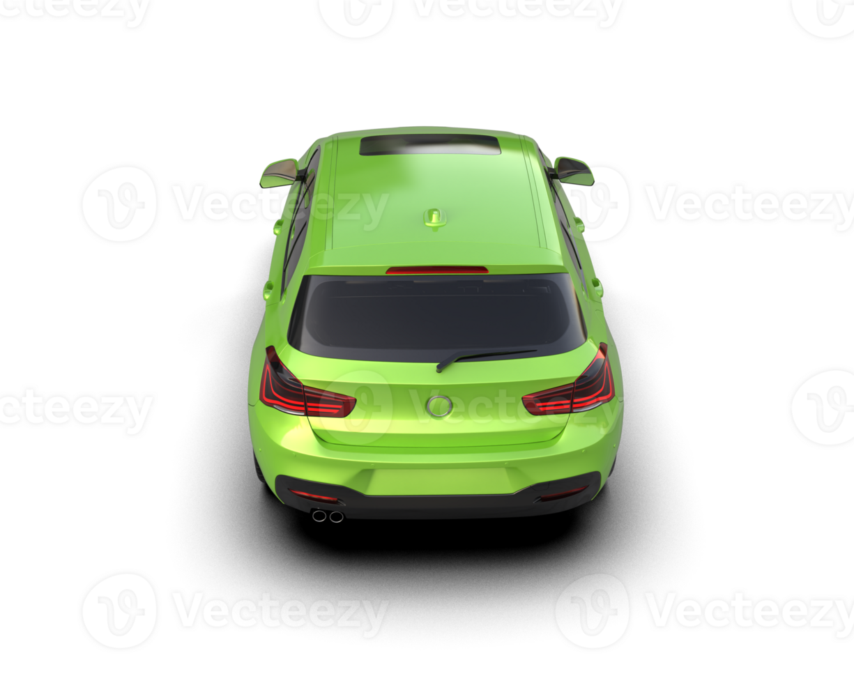 Modern car isolated on background. 3d rendering - illustration png