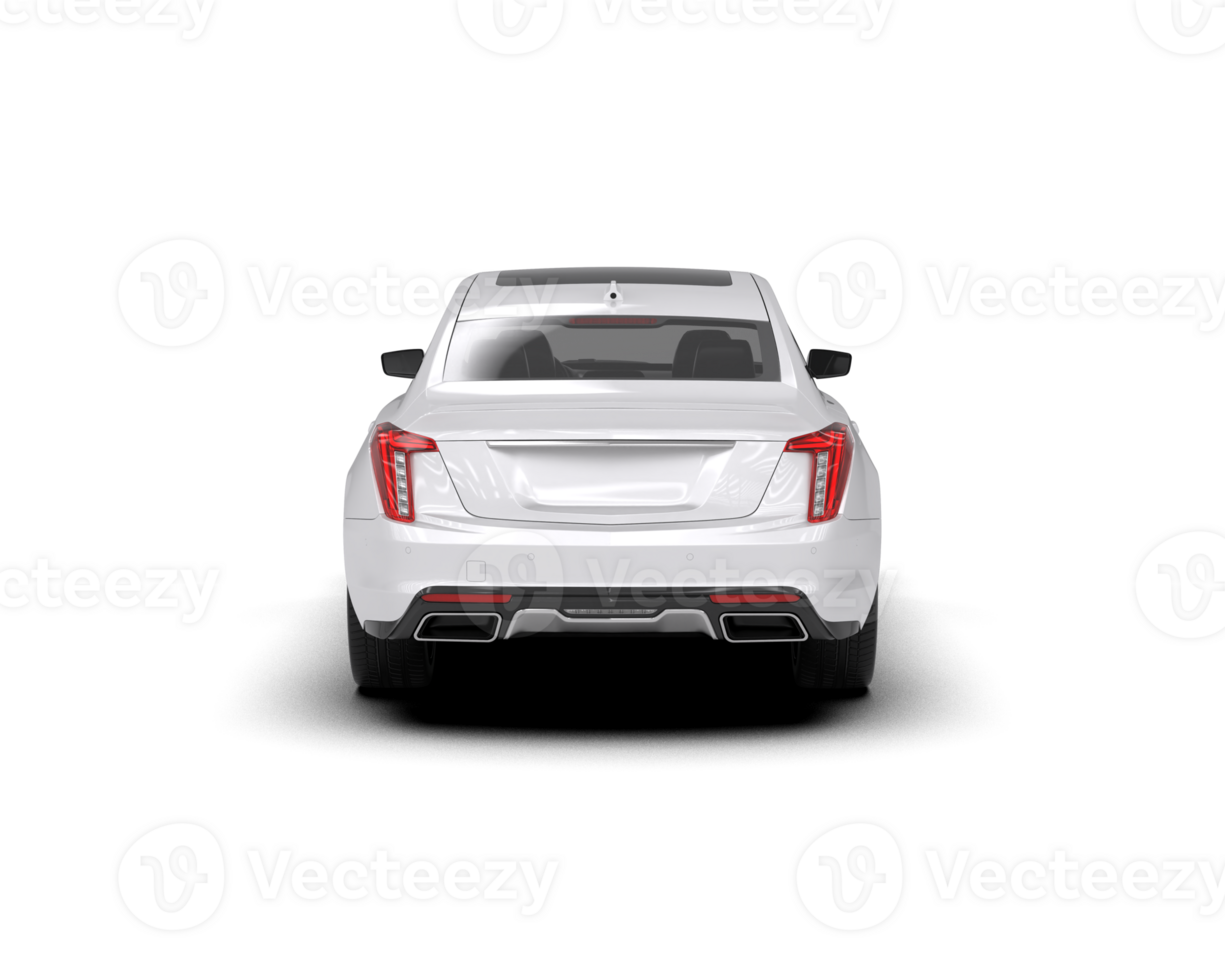 Modern car isolated on background. 3d rendering - illustration png