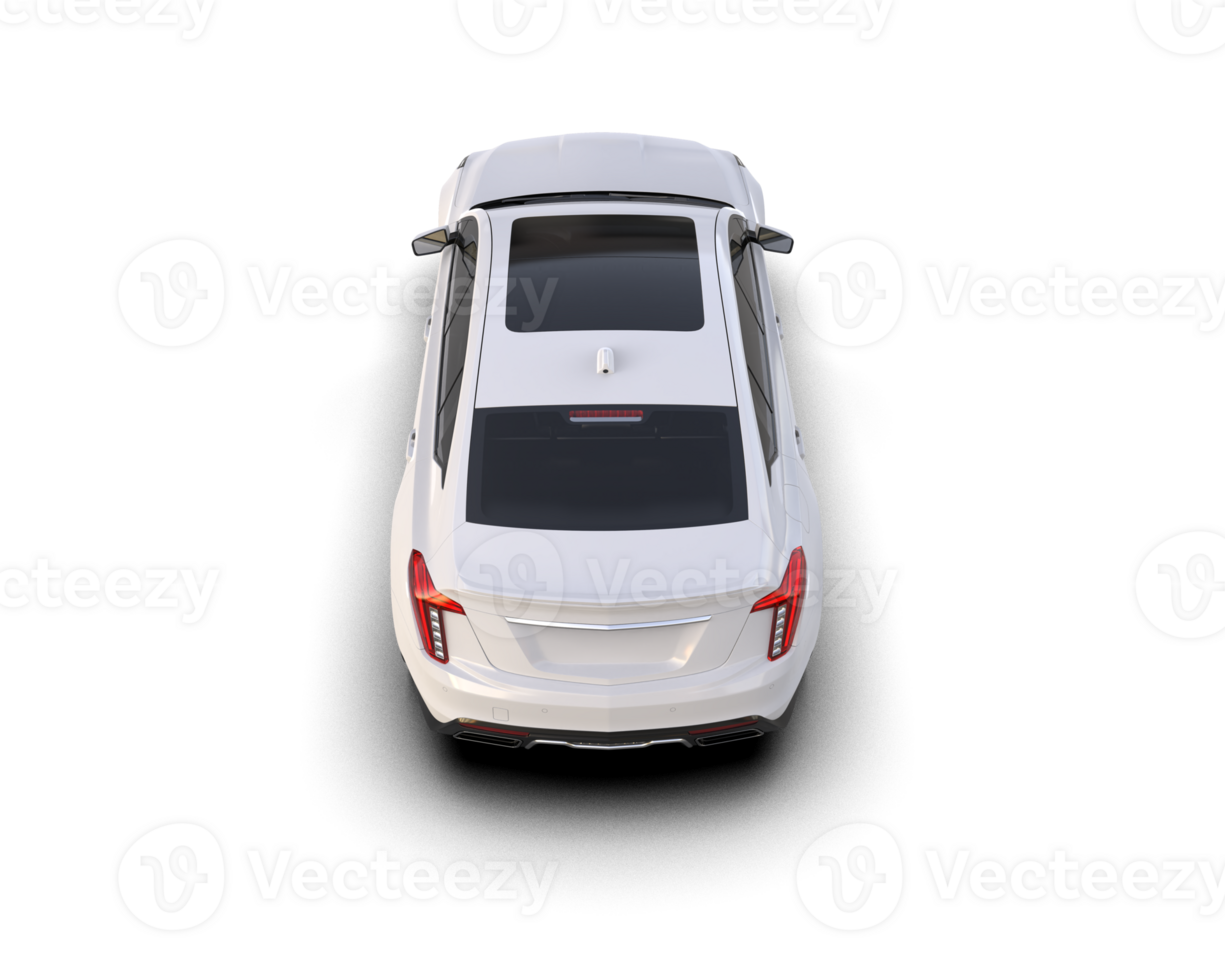 Modern car isolated on background. 3d rendering - illustration png