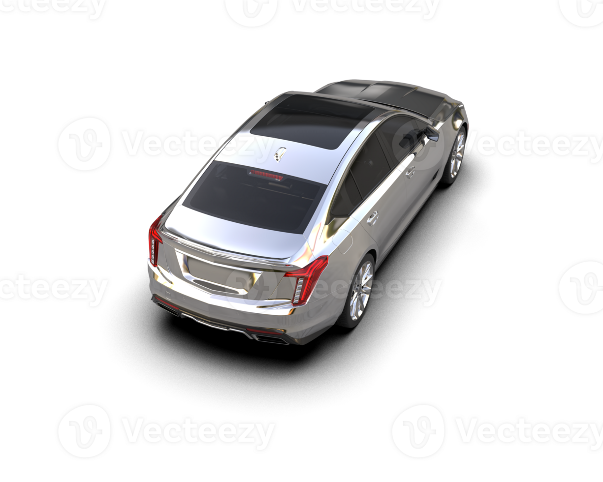 Modern car isolated on background. 3d rendering - illustration png