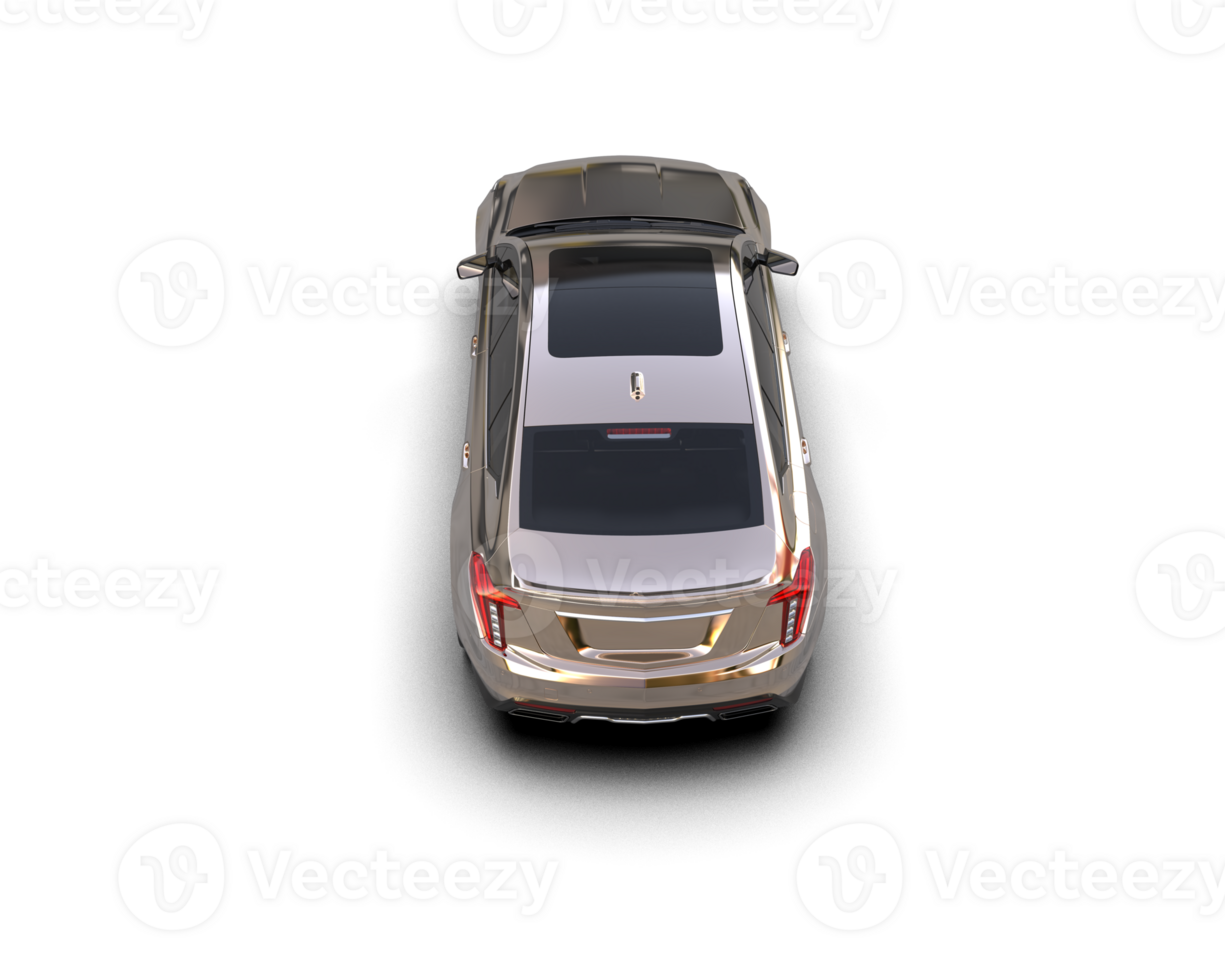 Modern car isolated on background. 3d rendering - illustration png