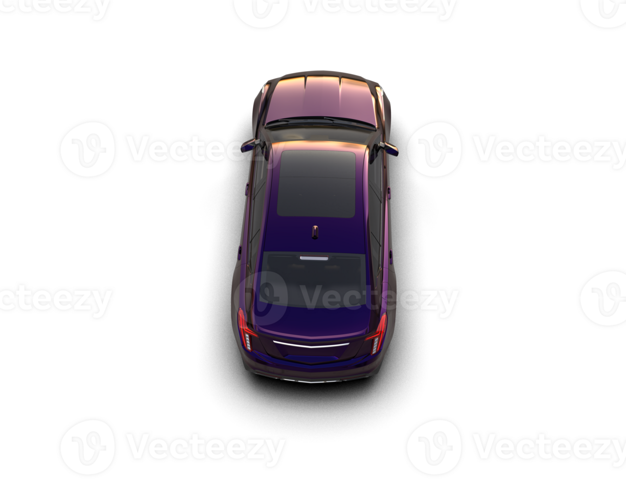 Modern car isolated on background. 3d rendering - illustration png