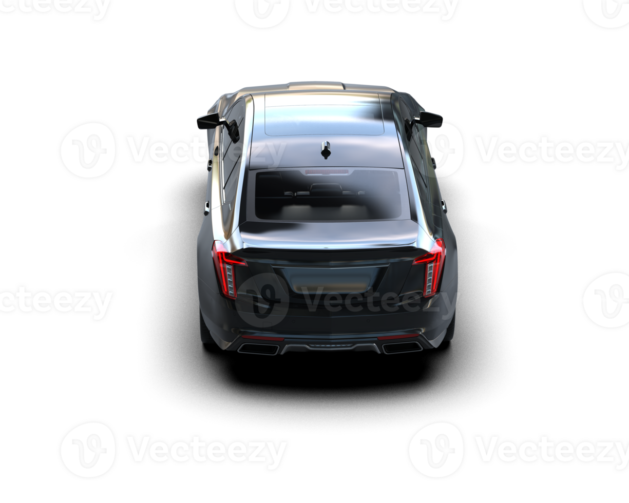 Modern car isolated on background. 3d rendering - illustration png
