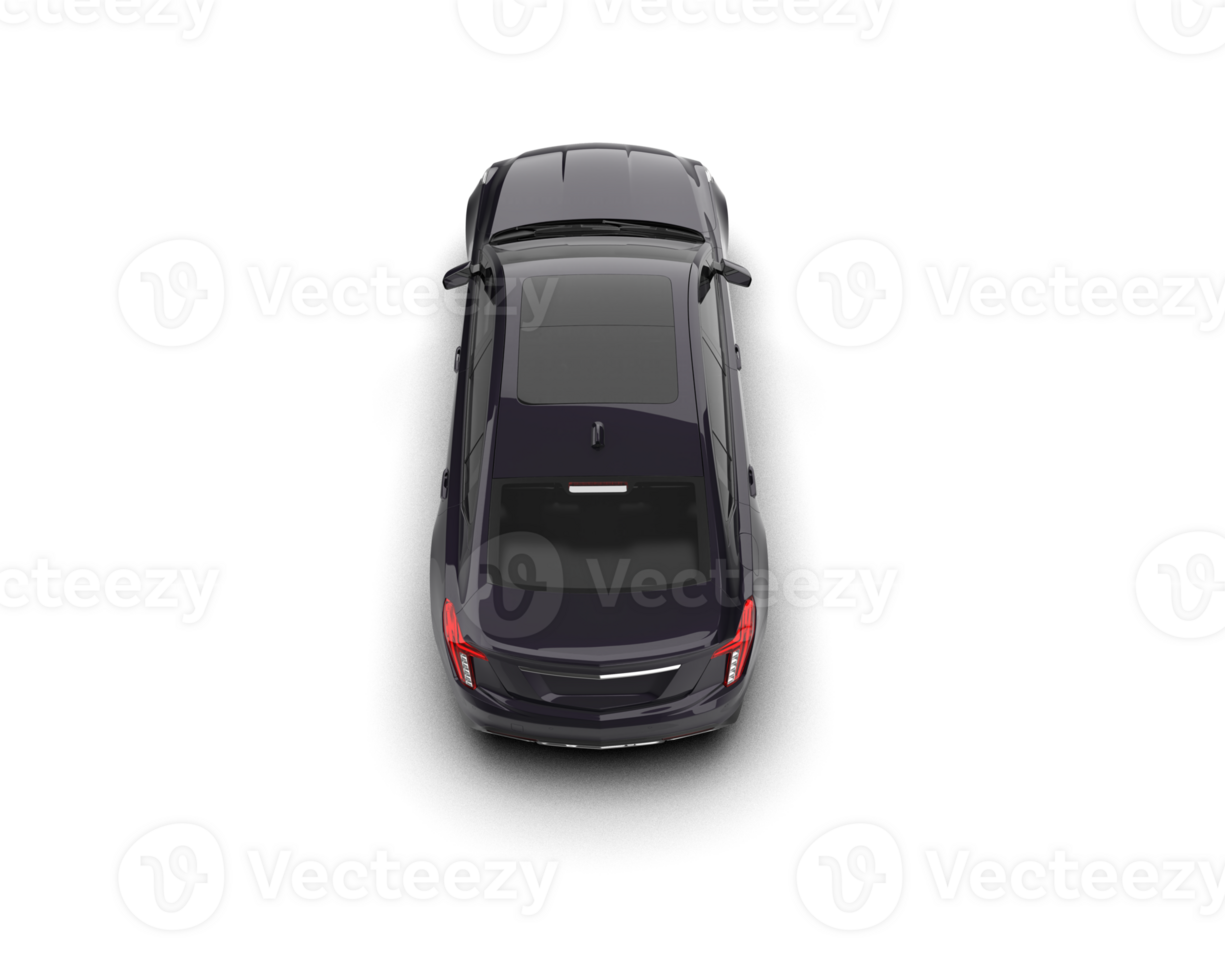Modern car isolated on background. 3d rendering - illustration png