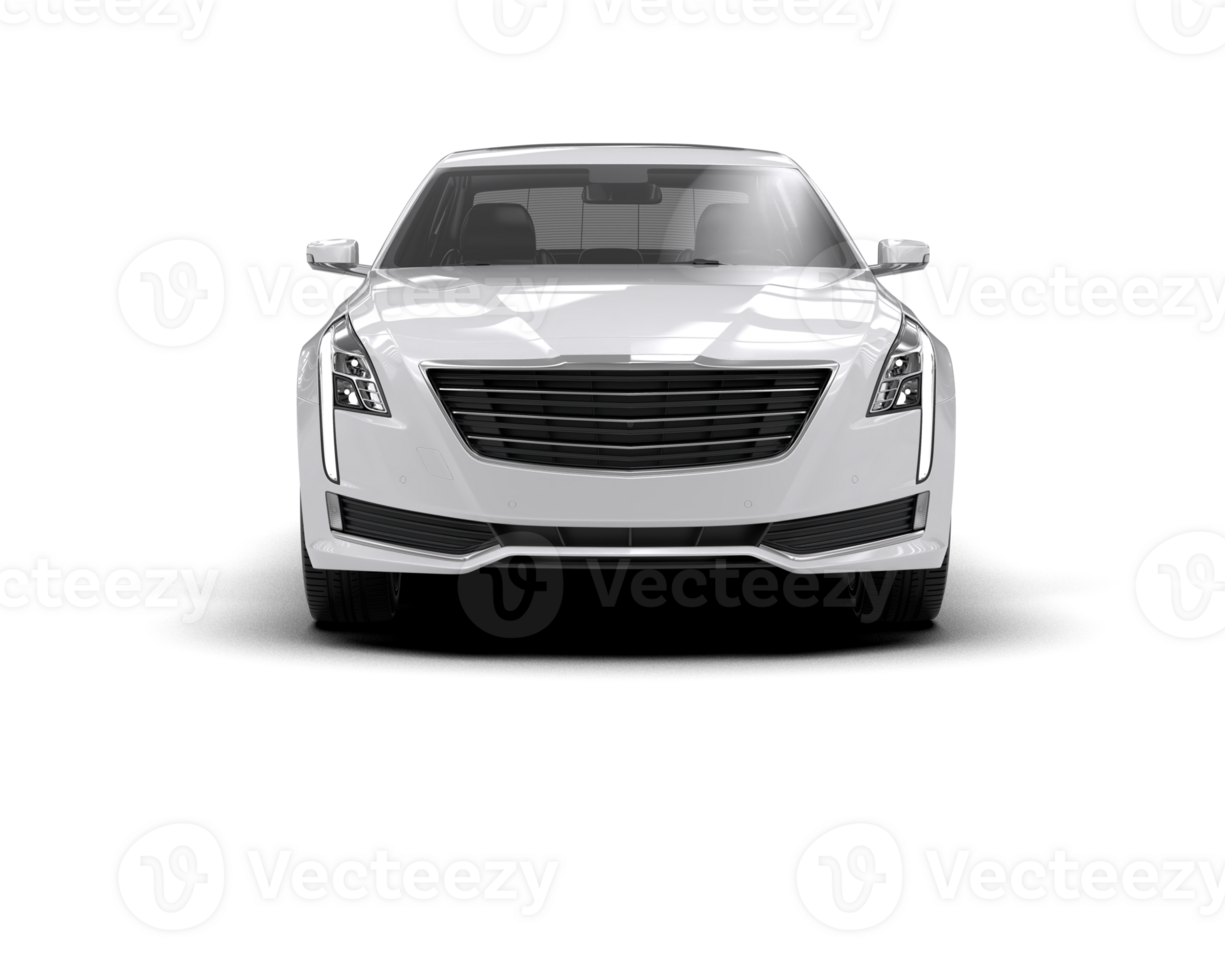 Modern car isolated on background. 3d rendering - illustration png