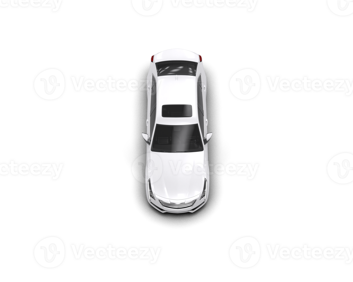 Modern car isolated on background. 3d rendering - illustration png