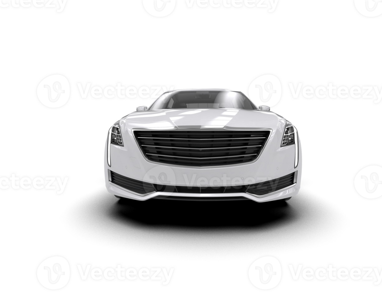 Modern car isolated on background. 3d rendering - illustration png