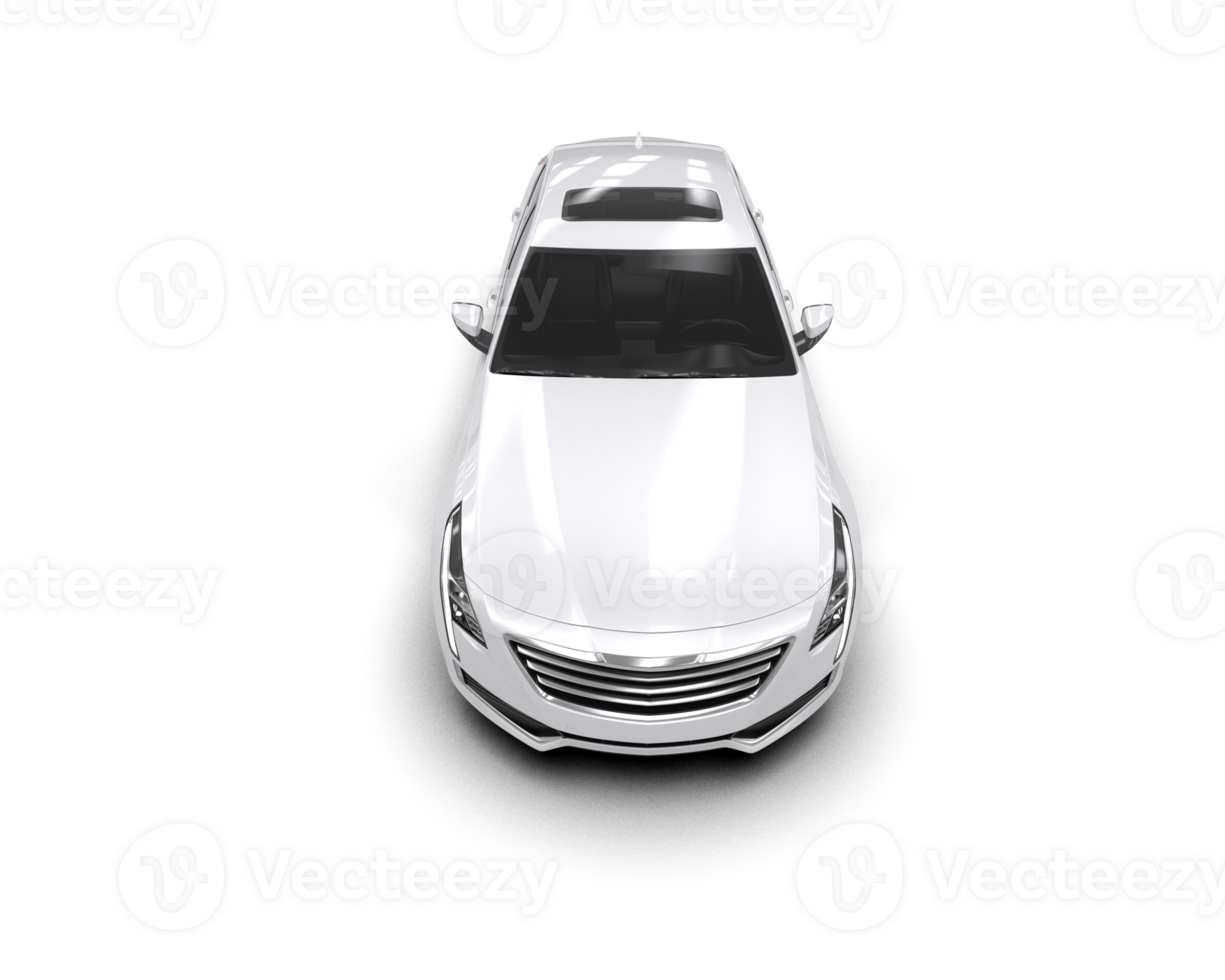 Modern car isolated on background. 3d rendering - illustration png