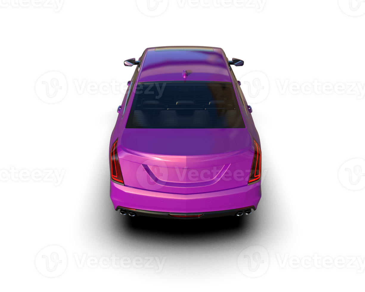Modern car isolated on background. 3d rendering - illustration png