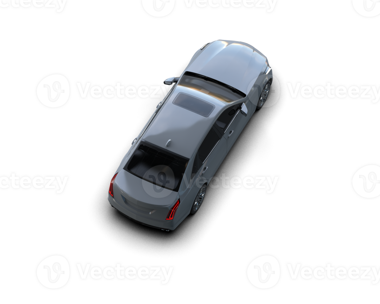 Modern car isolated on background. 3d rendering - illustration png