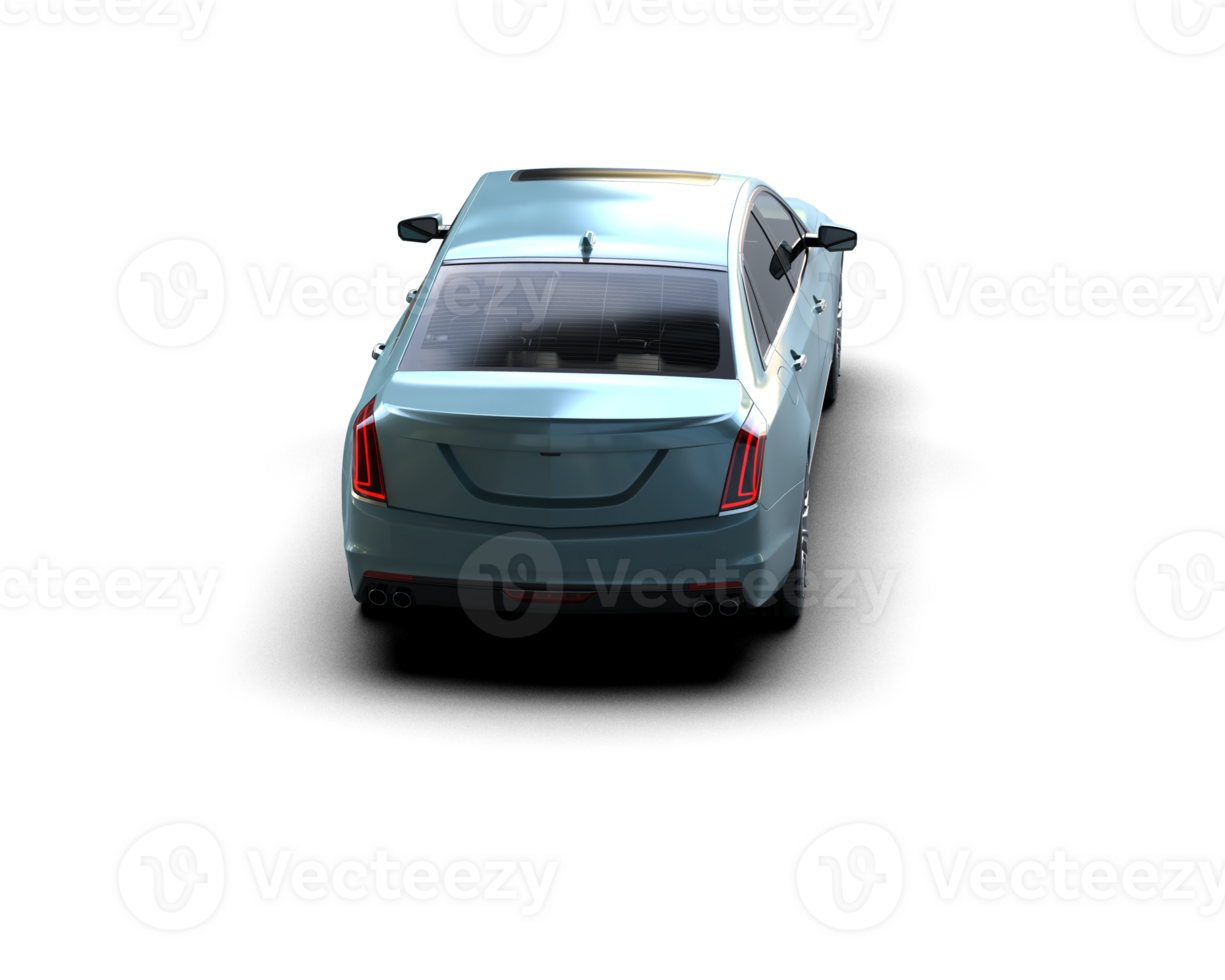 Modern car isolated on background. 3d rendering - illustration png