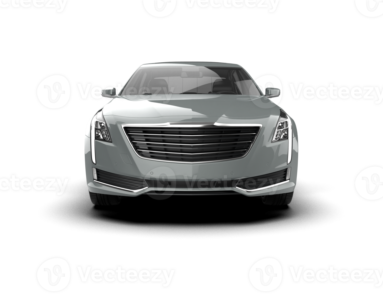 Modern car isolated on background. 3d rendering - illustration png